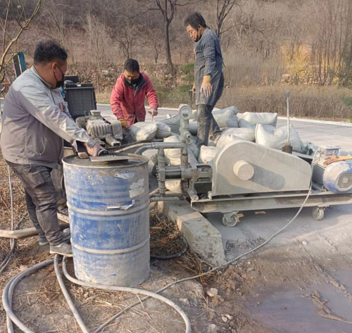 武进路面下沉注浆